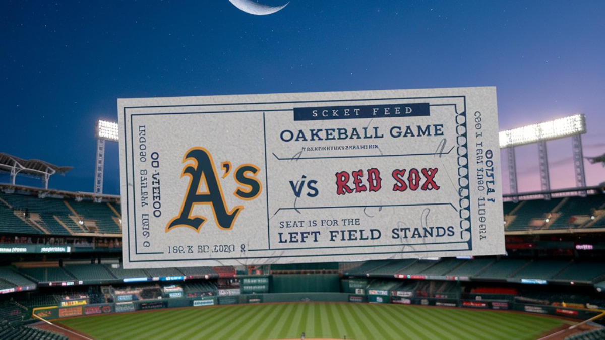 Oakland A's vs. Red Sox Tickets: How to Get to the Top when Booking the Seats for the Game;