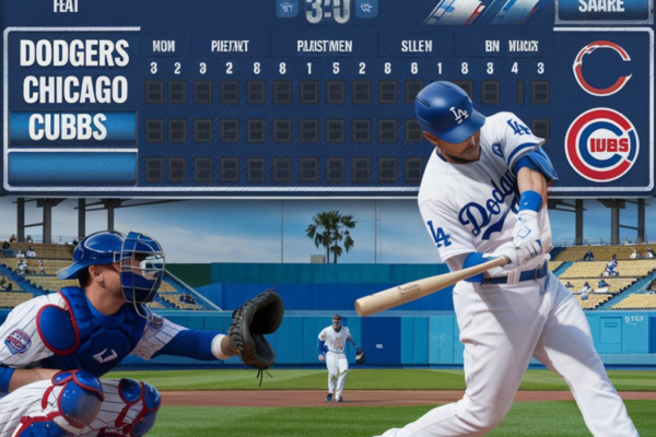 Dodgers vs Chicago Cubs: Match Player Stats