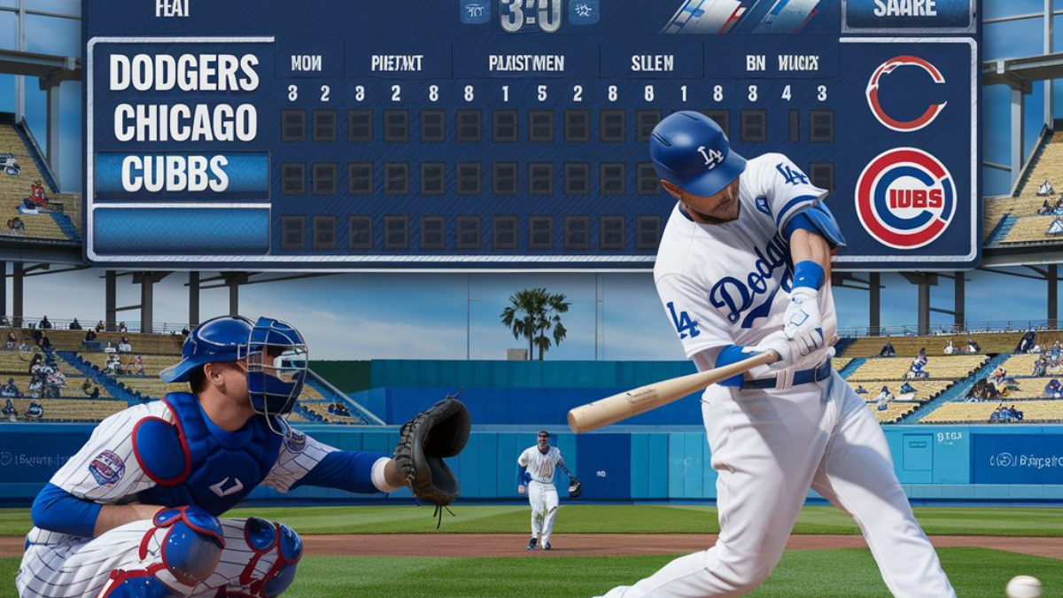 Dodgers vs Chicago Cubs: Match Player Stats