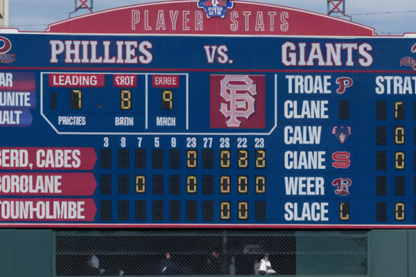 Phillies vs San Francisco Giants: Match Player Stats