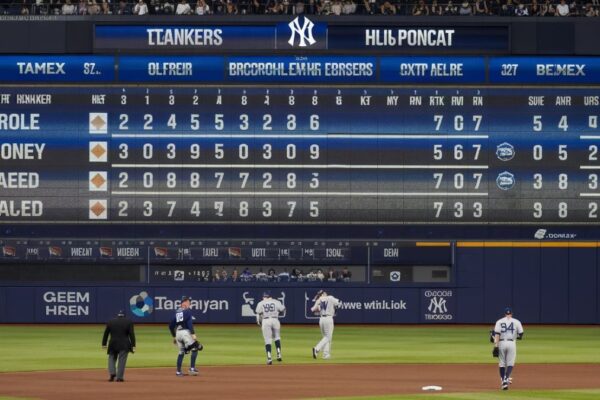 tampa bay rays vs yankees match player stats