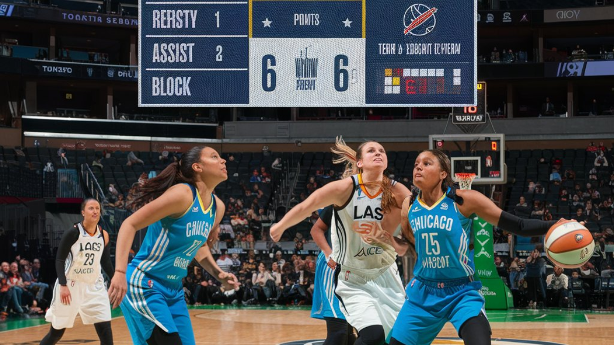 Chicago Sky vs Las Vegas Aces: Player Stats Breakdown