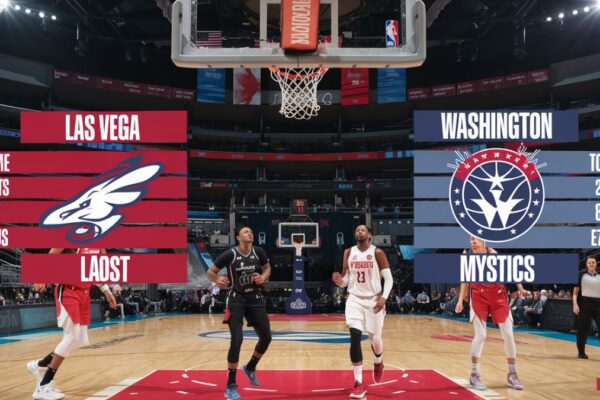 las vegas aces vs washington mystics match player stats