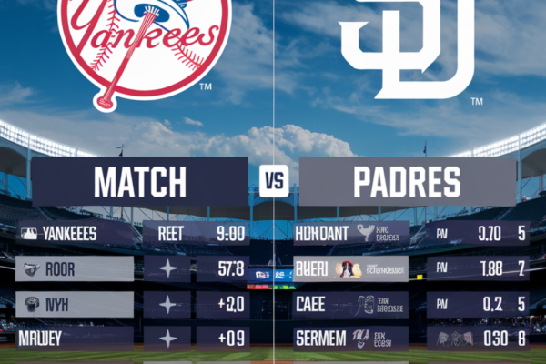 Yankees vs Padres Match Player Stats: A Comprehensive Breakdown