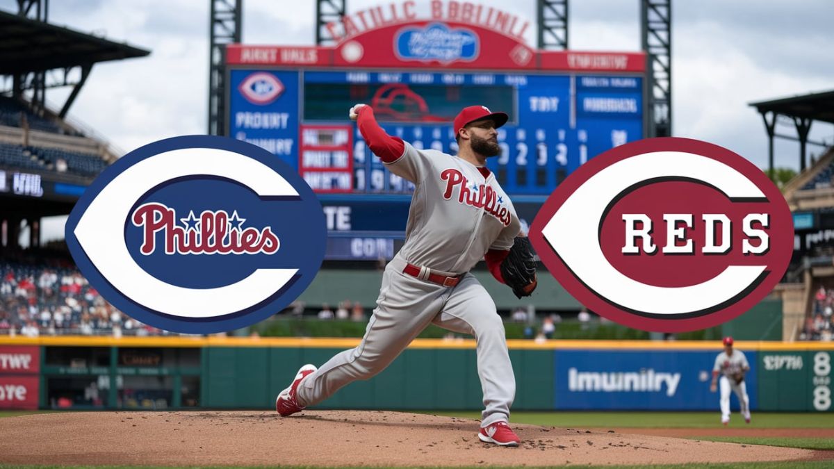 phillies vs cincinnati reds match player stats