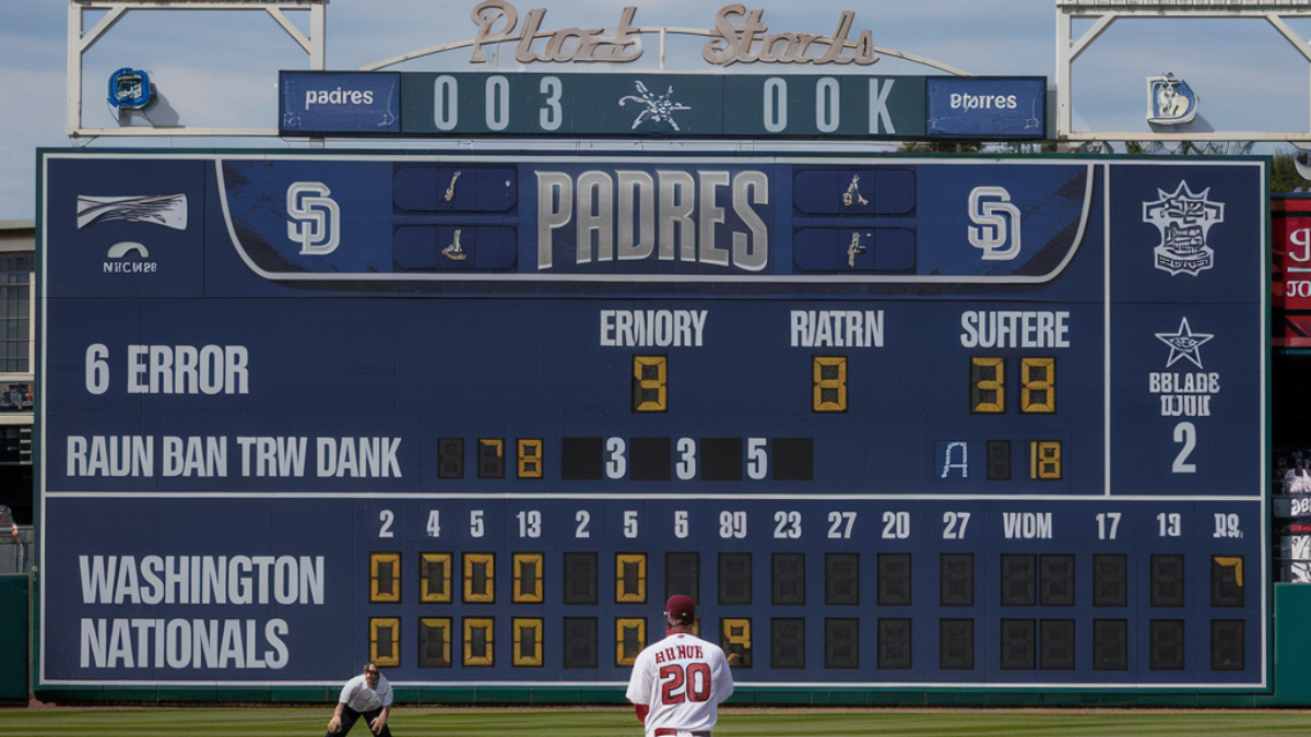 Padres vs Washington Nationals: Player Stats Breakdown