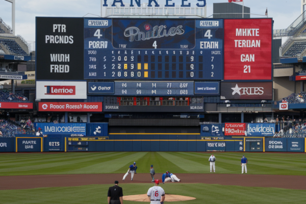 yankees vs phillies match player stats